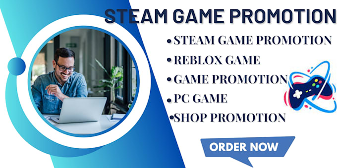 Bestseller - steam game promotion to increase your steam game wishlist pc game an roblox game