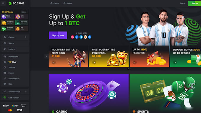 Gig Preview - Develop fantastic crypto bet website,bet website,bet app,sport bet website