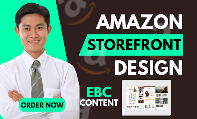 Gig Preview - Create your amazon storefront design