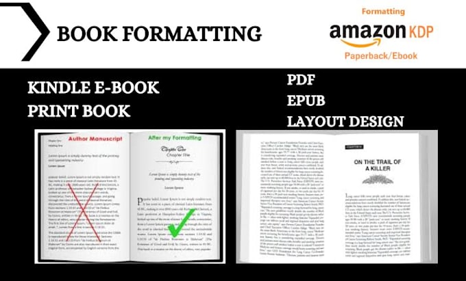 Gig Preview - Do french book formatting french book layout design kindle print amazon kdp