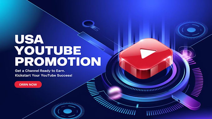 Gig Preview - Do superfast USA youtube promotion, channel management, growth and monetization