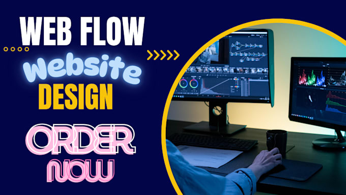 Gig Preview - Design or develop webflow website, webflow expert, tranlation figma to webflow