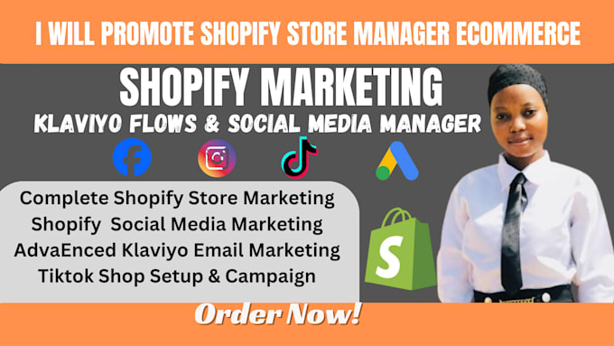 Gig Preview - Boost shopify sales shopify aduiting shopify marketing fb and ig ads