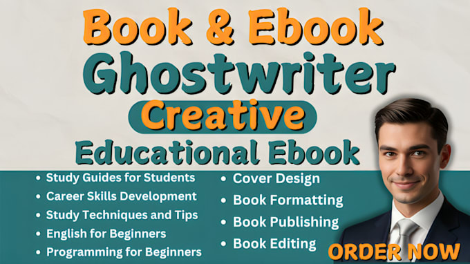 Bestseller - ghostwrite creative educational ebook on scrivener for careers skill development