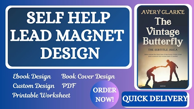 Gig Preview - Design a stunning self help lead magnet ebook to attract your ideal