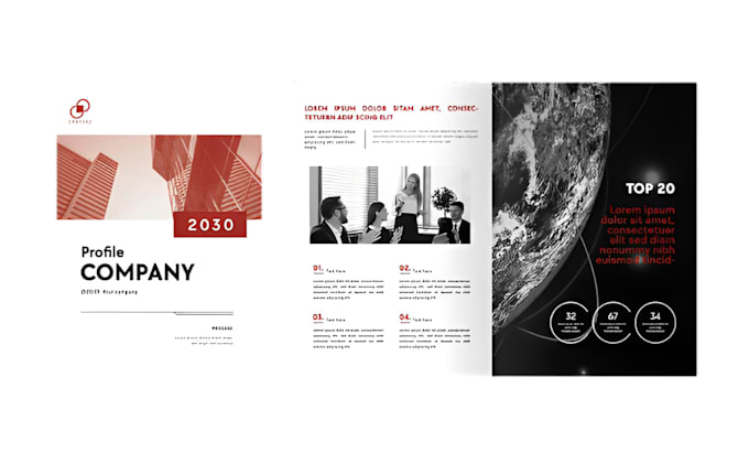 Bestseller - design digital brochure, annual report, company profile, catalog white paper