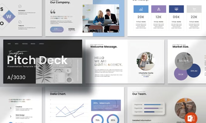 Gig Preview - Do powerpoint presentation and investor pitch deck design