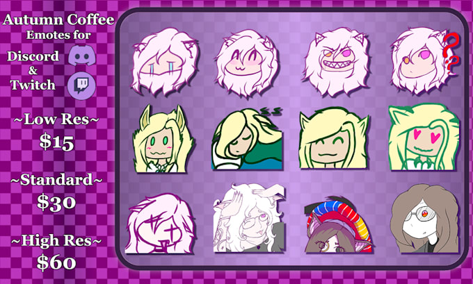 Bestseller - create hand drawn custom emotes