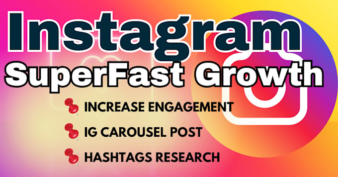 Gig Preview - Organically promot or grow instagram page and be your social media manager