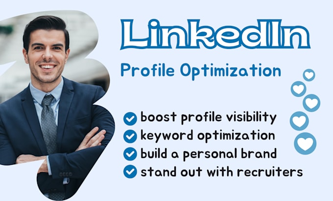 Gig Preview - Optimize and upgrade your linkedin profile for recruiters