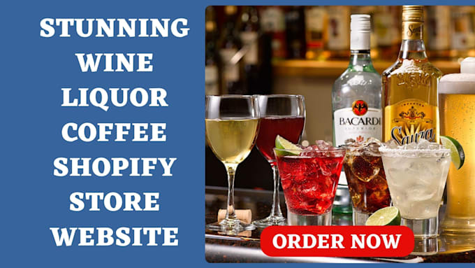 Bestseller - build wine liquor coffee brewery alcohol beverage grocery shopify store website