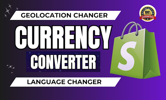 Gig Preview - Set up currency converter geolocation language changer for your shopify website