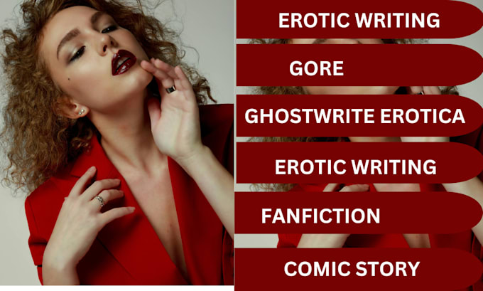 Gig Preview - Write erotic story, ghostwrite erotica, erotic writing nsfw erotica ghostwriter