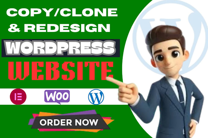 Bestseller - copy, clone, elementor, redesign wordpress service