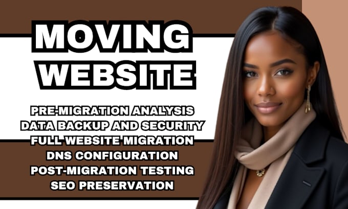 Gig Preview - Website migration service website transfer dns configuration data backup