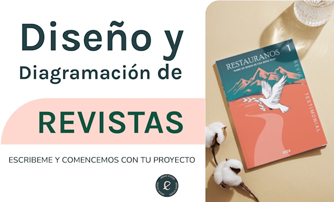 Gig Preview - Diseñare y diagramare de manera personalizada tu revista