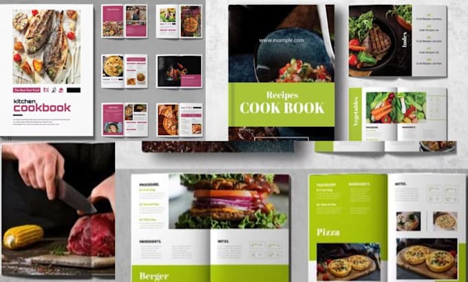 Gig Preview - Write premium recipes cookbook, cookbook writer, book design, ebook ghostwriter