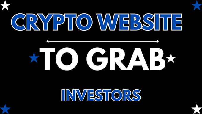 Gig Preview - Do crypto website design to attract 50k whale investors