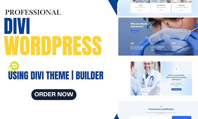 Bestseller - create divi wordpress website,divi website design or redesign with divi theme