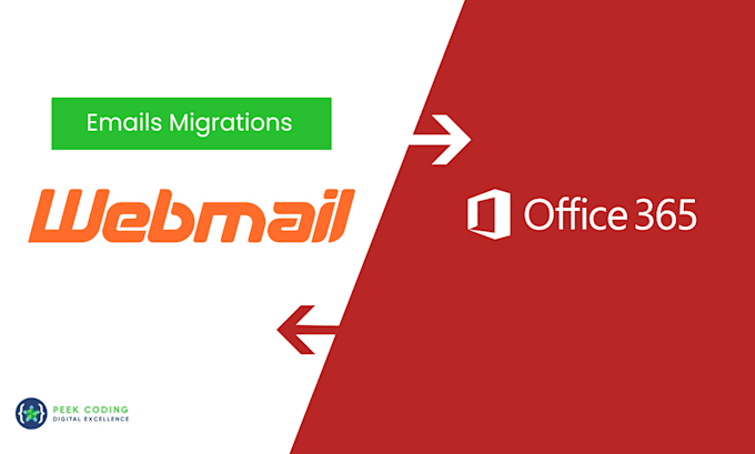 Gig Preview - Migrate your webmail to microsoft 365