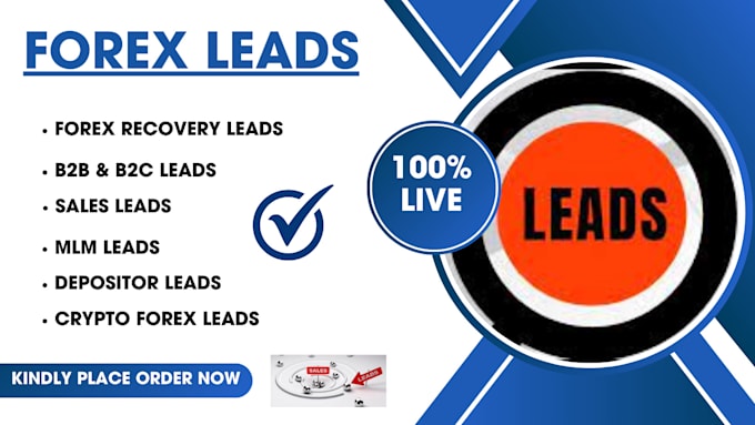 Gig Preview - Generate crypto investor leads forex leads depositor leads broker email list