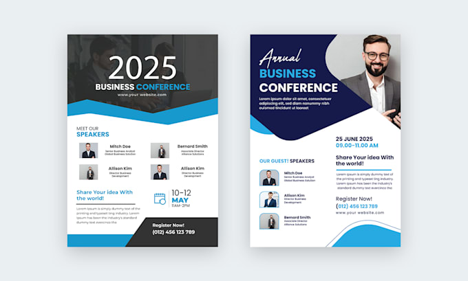 Gig Preview - Do an awesome corporate business conference , medical flyer design