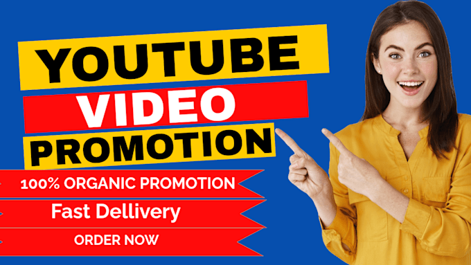 Gig Preview - Do organic youtube video promotion