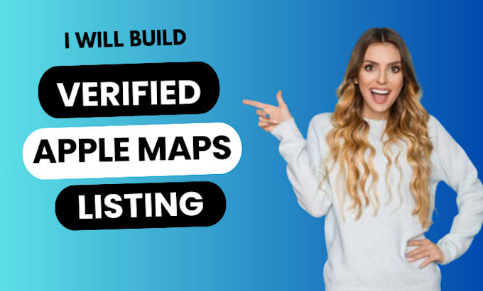 Gig Preview - Create verified apple business connect and apple maps listing