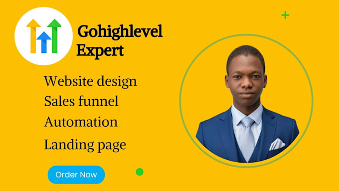 Gig Preview - Gohighlevel sales funnel gohighlevel website gohighlevel automation crm