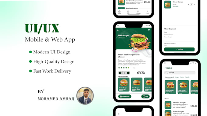 Gig Preview - Do UI UX website design and mobile app UI UX design