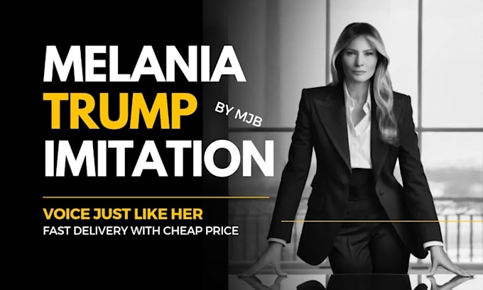 Bestseller - record a melania trump impersonation audio voice over