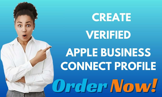 Gig Preview - Create a verified apple map listing apple business connect verification