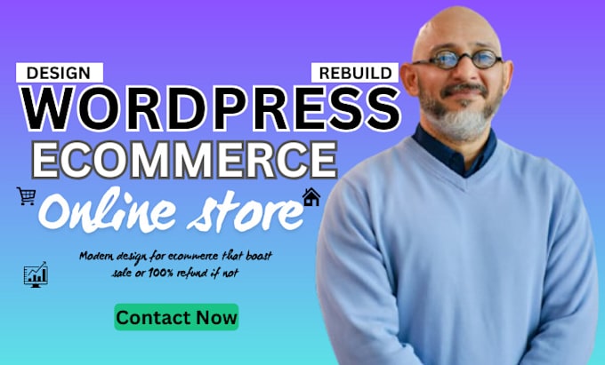 Gig Preview - Develop woocommmerce ecommerce wordpress online webshop rebuild wordpress store