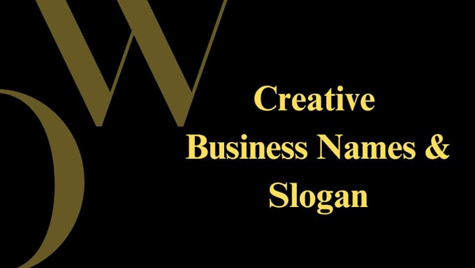 Bestseller - create expert naming services  business names  slogans tailored to your brand