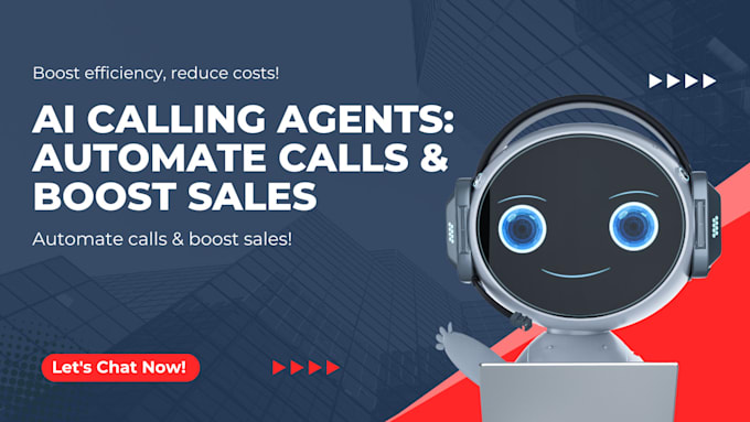 Gig Preview - Do ai voice agents for cold calling, appointment booking and customer support