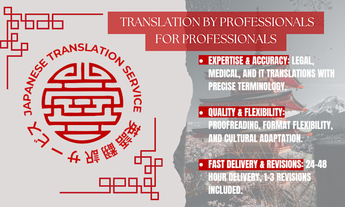 Bestseller - provide expert service of japanese translation