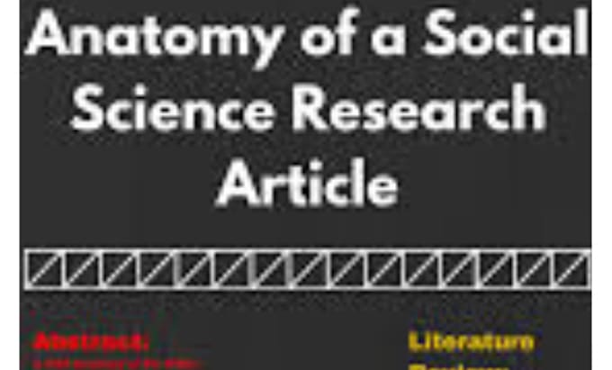 Gig Preview - Write social sciences articles, reports