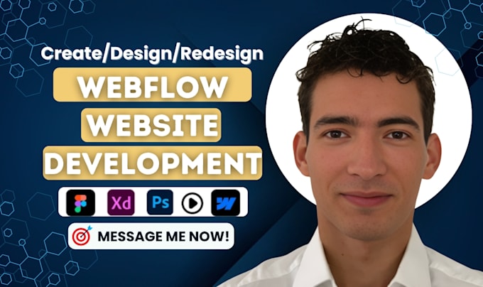 Gig Preview - Develop professional webflow website design redesign, figma to webflow developer