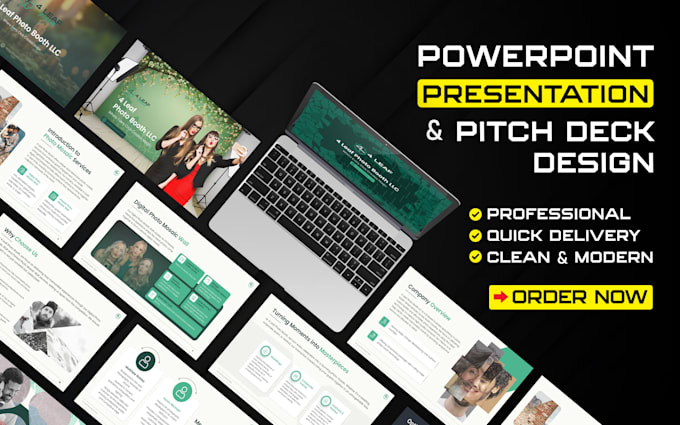 Gig Preview - Create professional powerpoint presentation slides and investor pitch