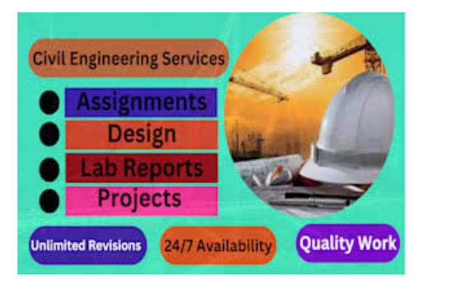 Bestseller - do civil engineering assignmnt ,reports and projects