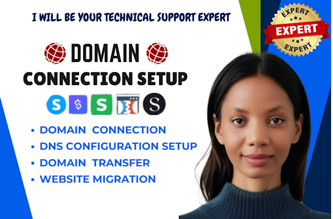 Gig Preview - Connect domain dns to shopify, systeme io,google workspace,godaddy, wix, fix dns