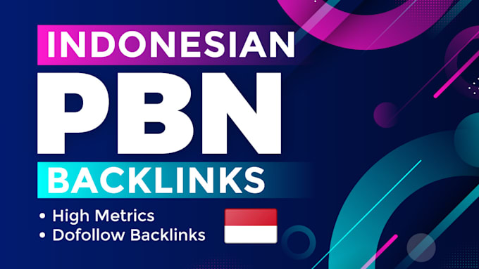 Gig Preview - Provide 40 plus da indonesian contextual dofollow id backlinks