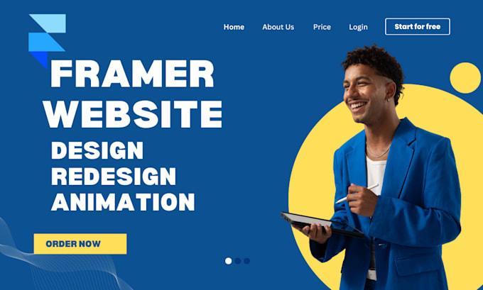 Bestseller - design framer website figma to framer website, framer webflow website