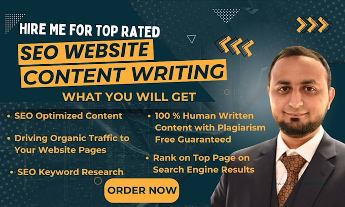 Gig Preview - Rank your website on top in search engines pages via SEO website content writing