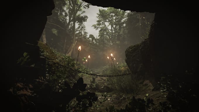 Gig Preview - Do level , environment and lighting design in unreal engine 5