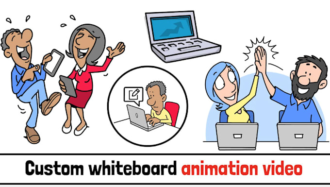 Gig Preview - Create a professional animated whiteboard explainer video