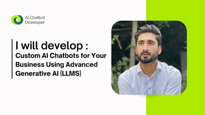 Bestseller - develop custom ai chatbots for your website or application