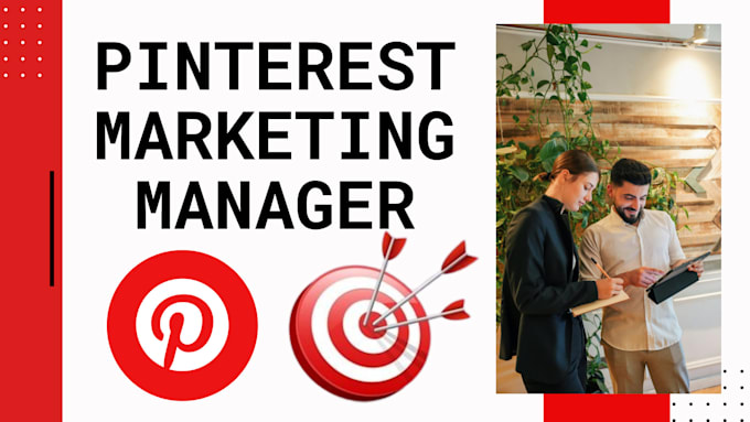 Gig Preview - Be your pinterest marketing manager, SEO marketing manager to boost sales