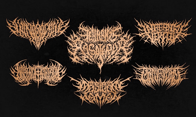 Gig Preview - Create an intense brutal death metal logo design