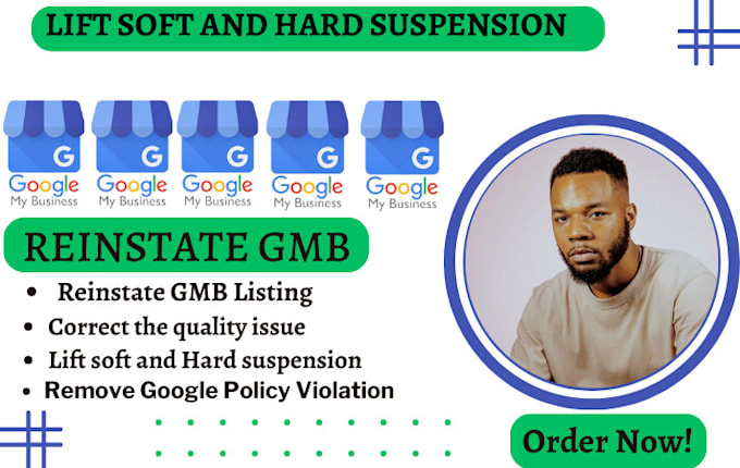 Bestseller - reinstate suspended gmb google my business listings fix gmb suspension